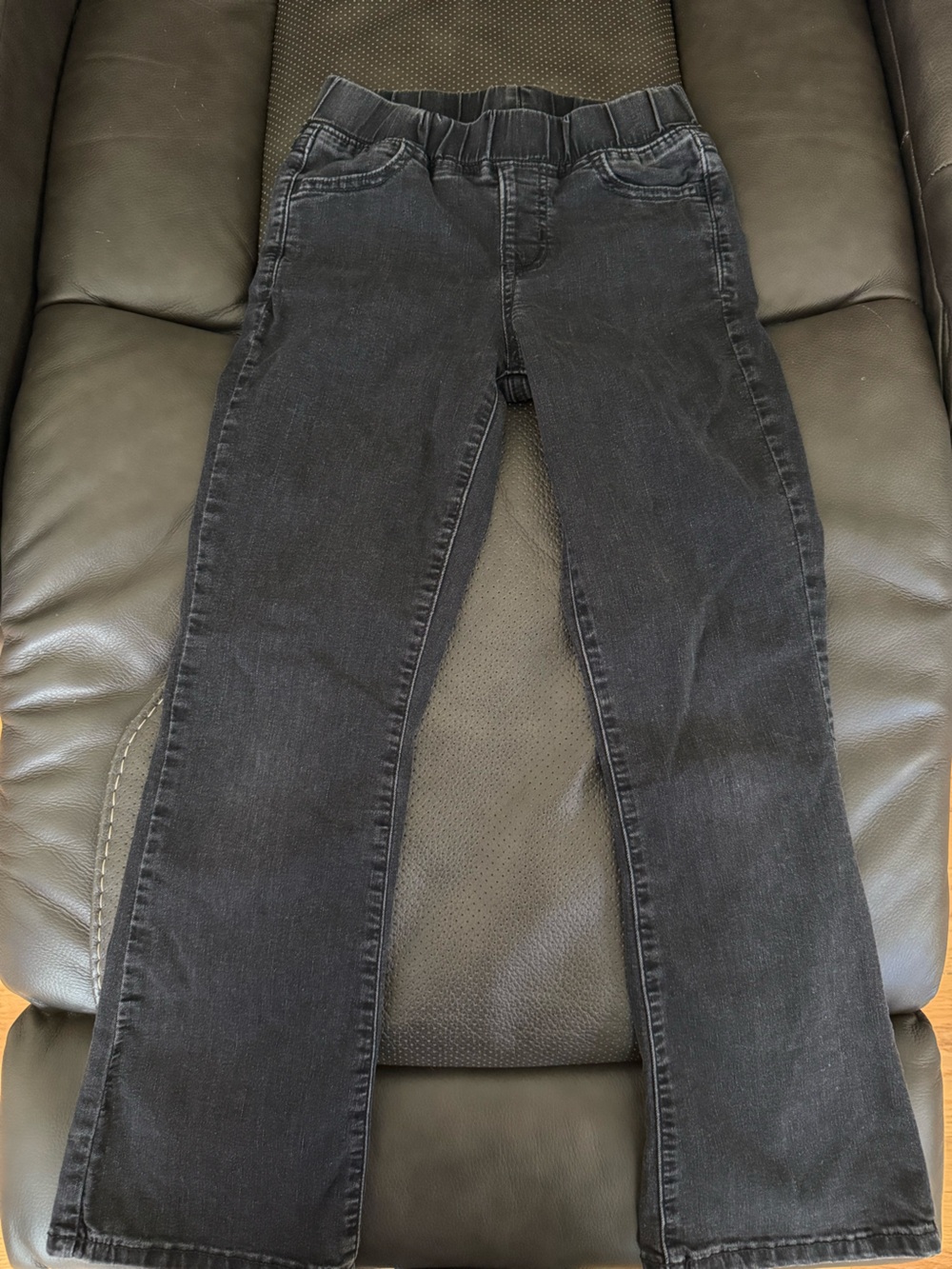 Cat & Jack Girls Size 10 Black Flare Jeans